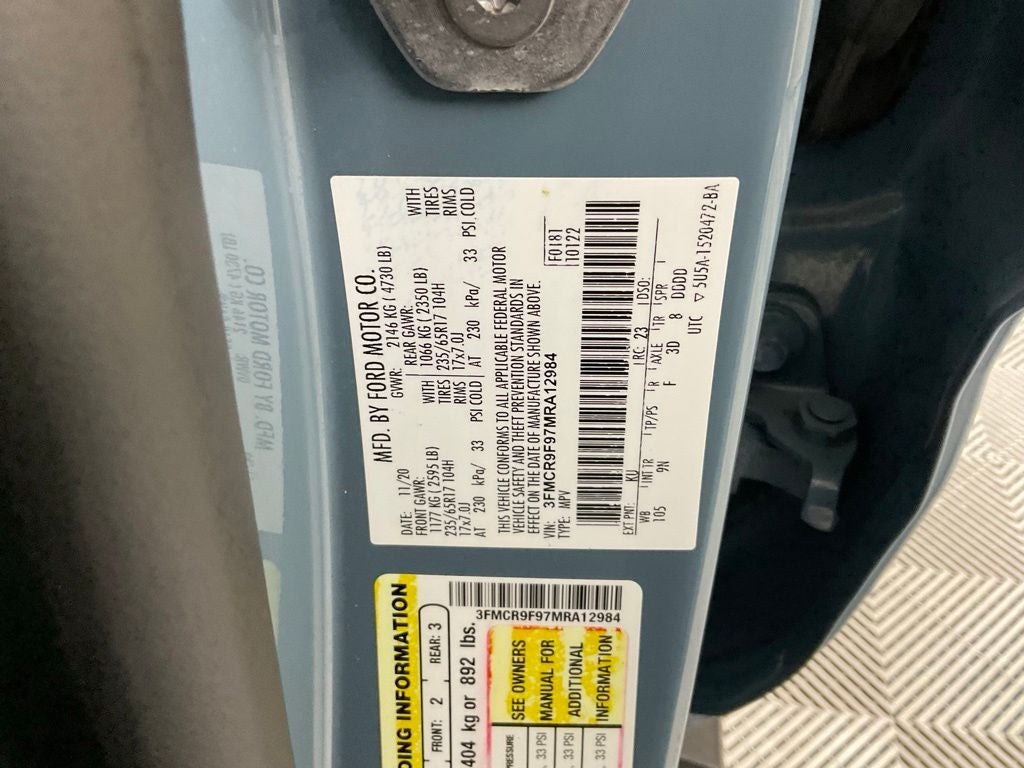 2021 Ford Bronco Sport First Edition ***GOLD CERTIFIED***
