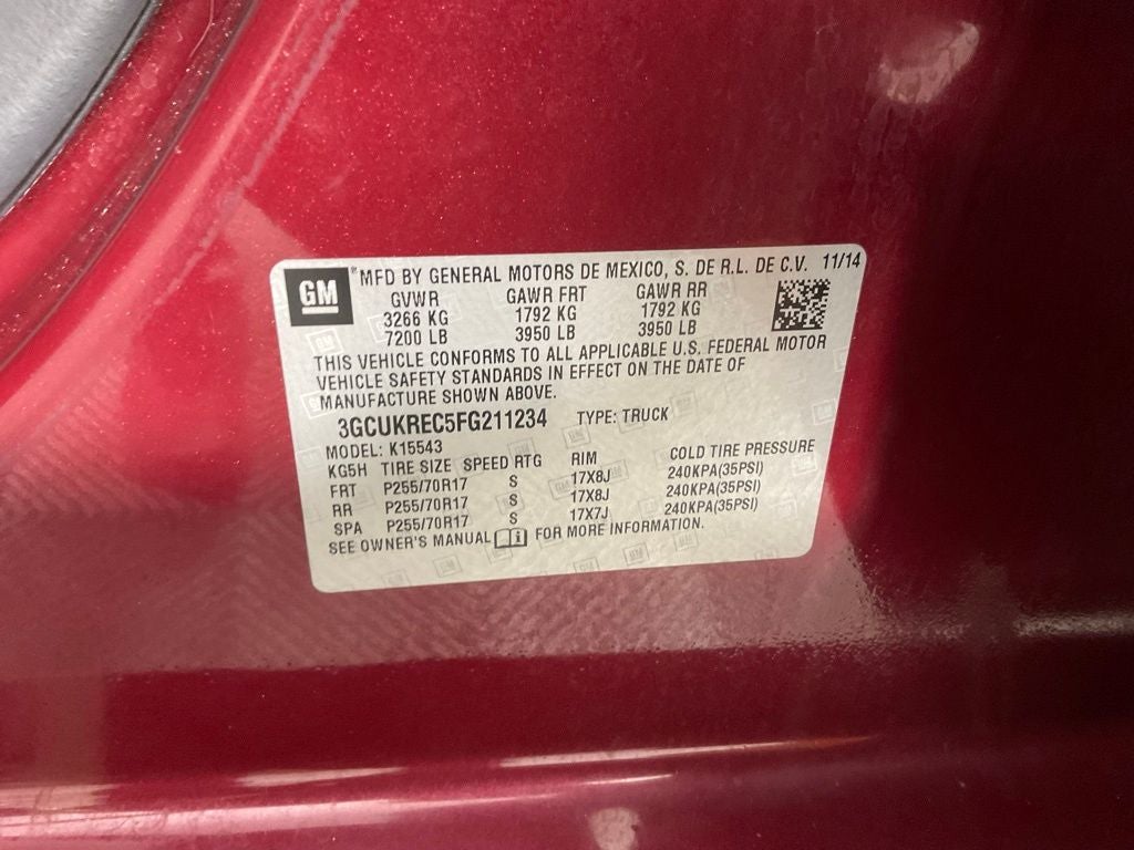 2015 Chevrolet Silverado 1500 LT1 ALL STAR EDITION***PRE AUCTION SALE***