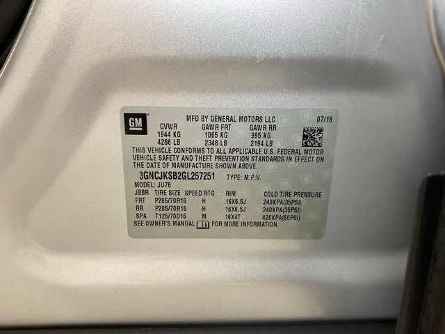 2016 Chevrolet Trax LS ***PRE AUCTION SALE***