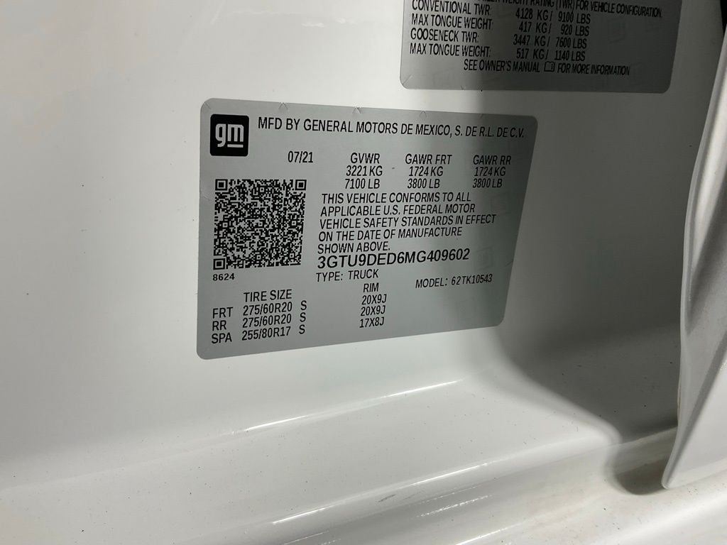 2021 GMC Sierra 1500 SLT ***BLUE CERTIFIED***