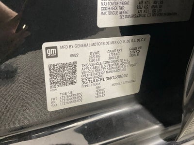 2022 GMC Sierra 1500 AT4X ***BLUE CERTIFIED***