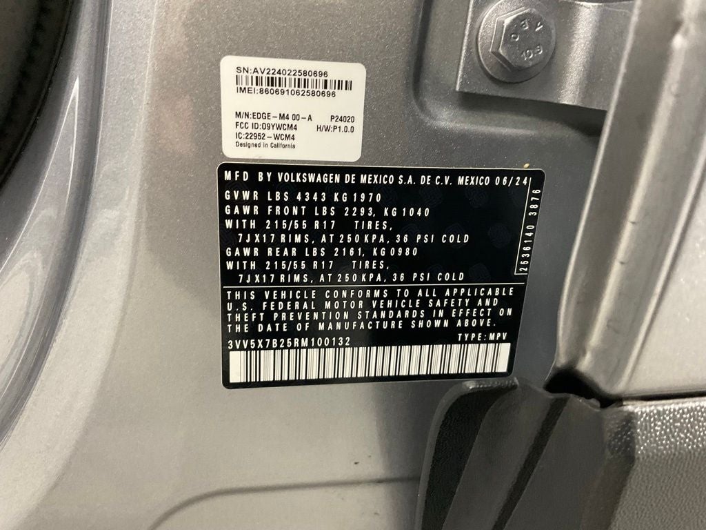 2024 Volkswagen Taos 1.5T S ***BLUE CERTIFIED***