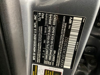 2019 Mercedes-Benz GLS GLS 450 4MATIC®***BLUE CERTIFIED***