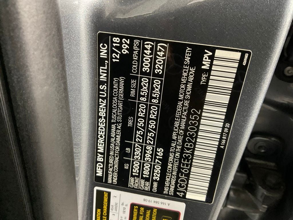 2019 Mercedes-Benz GLS GLS 450 4MATIC®***BLUE CERTIFIED***