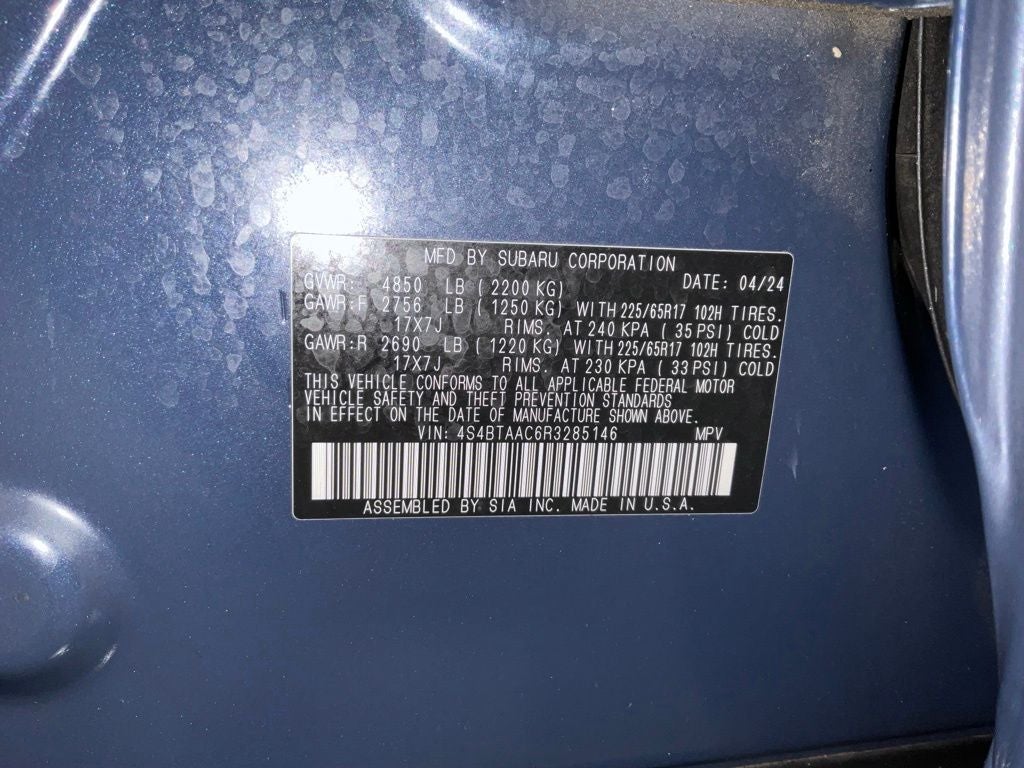 2024 Subaru Outback 2.5i ***BLUE CERTIFIED***
