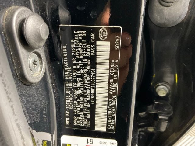 2018 Toyota Camry LE ***BLUE CERTIFIED***