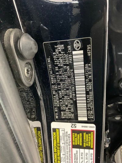 2018 Toyota Camry SE ***BLUE CERTIFIED***