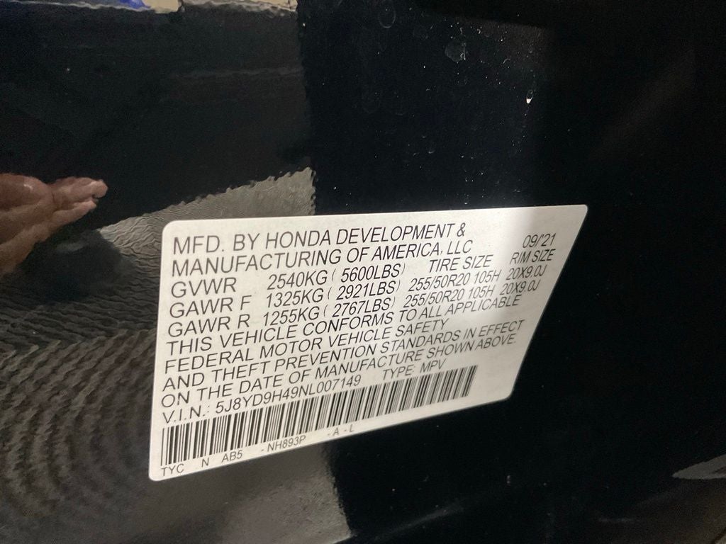 2022 Acura MDX Technology ***BLUE CERTIFIED***