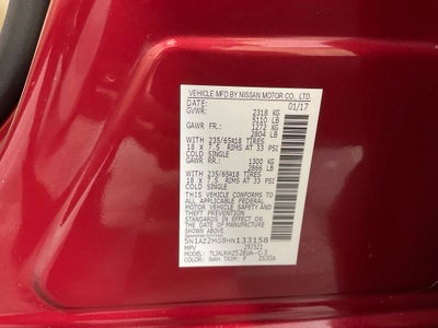 2017 Nissan Murano SL ***BLUE CERTIFIED***