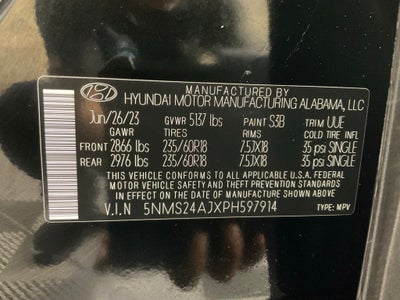2023 Hyundai Santa Fe SEL ***BLUE CERTIFIED***
