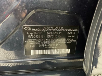 2011 Hyundai Sonata GLS ***PRE AUCTION SALE***