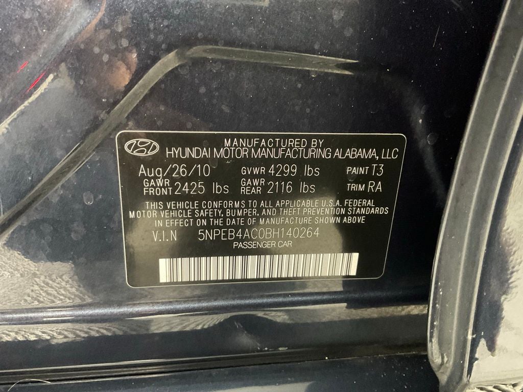 2011 Hyundai Sonata GLS ***PRE AUCTION SALE***