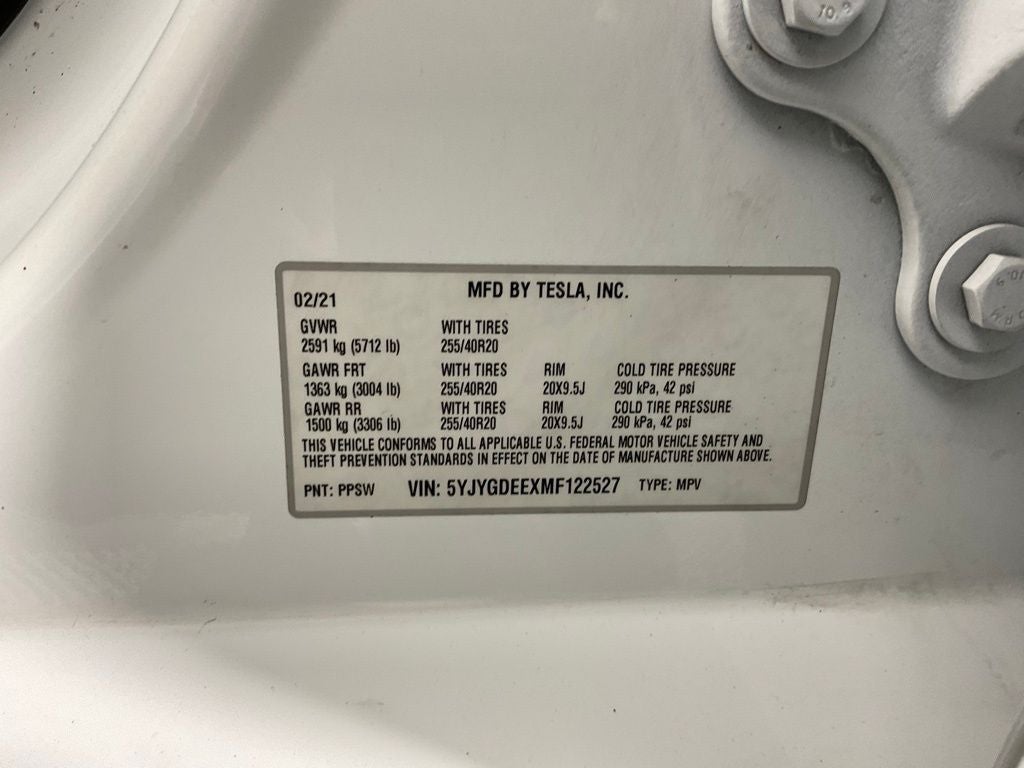 2021 Tesla Model Y Long Range