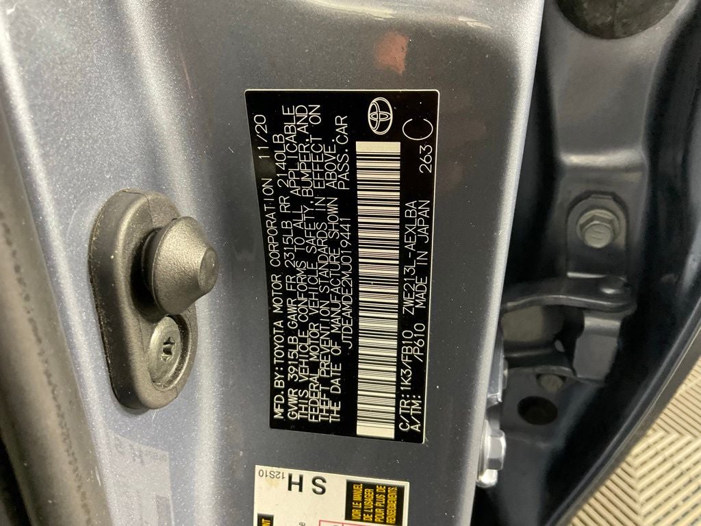 2021 Toyota Corolla Hybrid LE ***BLUE CERTIFIED***