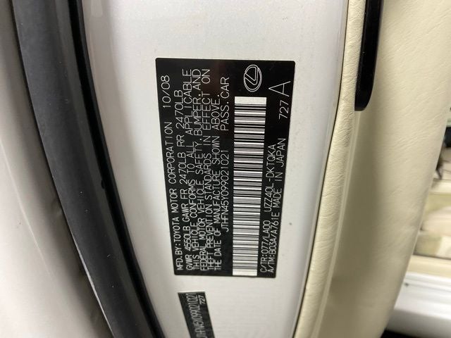 2009 Lexus SC 430 ***PRE AUCTION SALE***