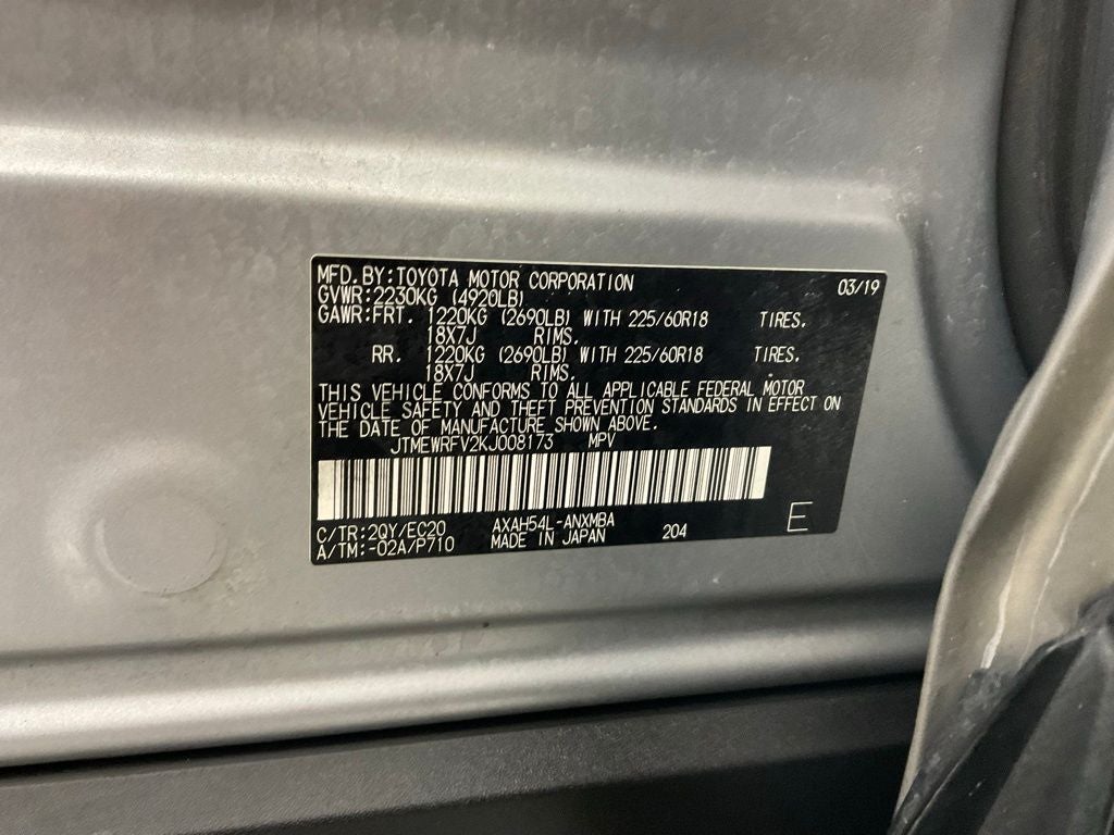 2019 Toyota RAV4 Hybrid XSE ***PRE AUCTION SALE***