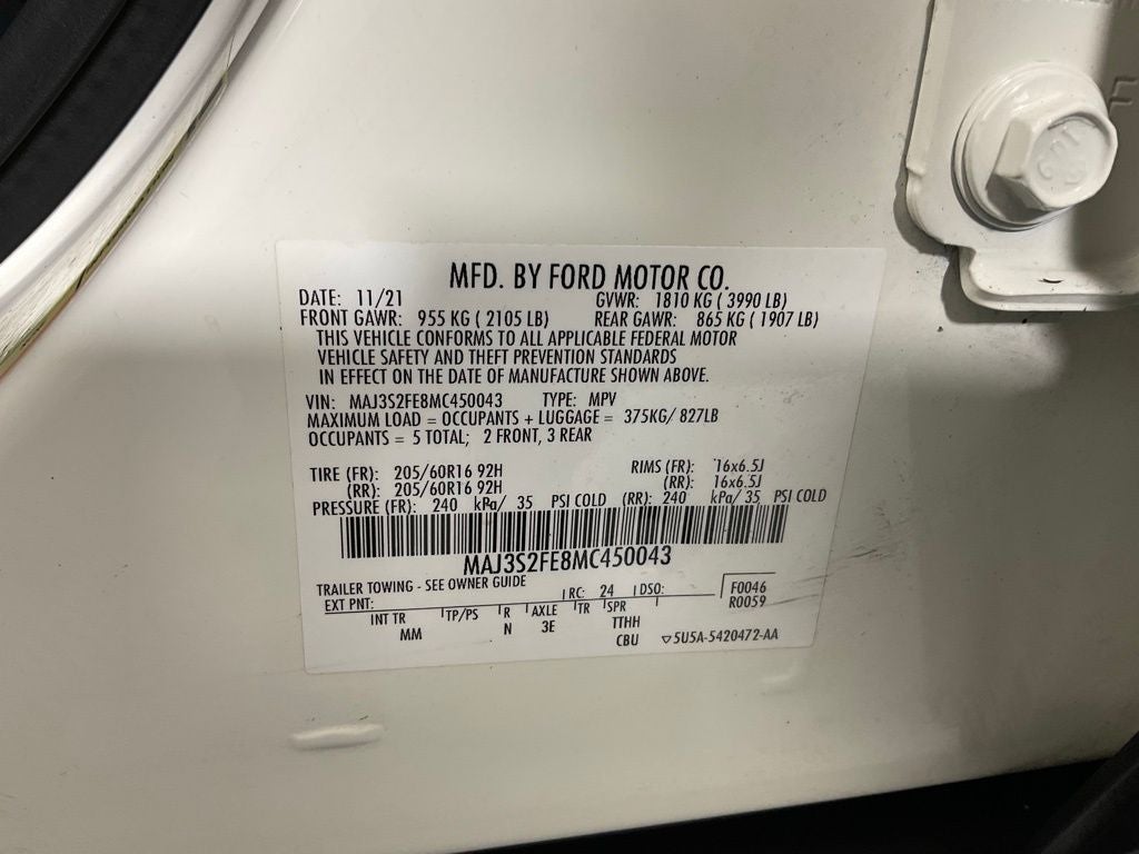 2021 Ford EcoSport S ***GOLD CERTIFIED***