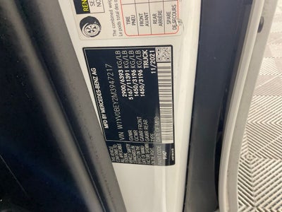 2021 Mercedes-Benz Metris Cargo ***BLUE CERTIFIED***