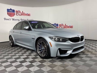 2018 BMW M3 Base 3.0 I-6 TWIN TURBO ***BLUE CERTIFIED***