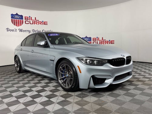 2018 BMW M3 Base 3.0 I-6 TWIN TURBO ***BLUE CERTIFIED***
