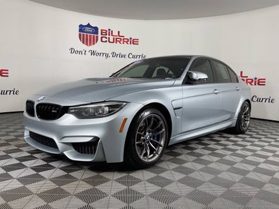 2018 BMW M3 Base 3.0 I-6 TWIN TURBO ***BLUE CERTIFIED***
