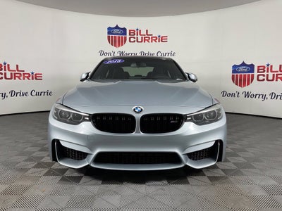 2018 BMW M3 Base 3.0 I-6 TWIN TURBO ***BLUE CERTIFIED***