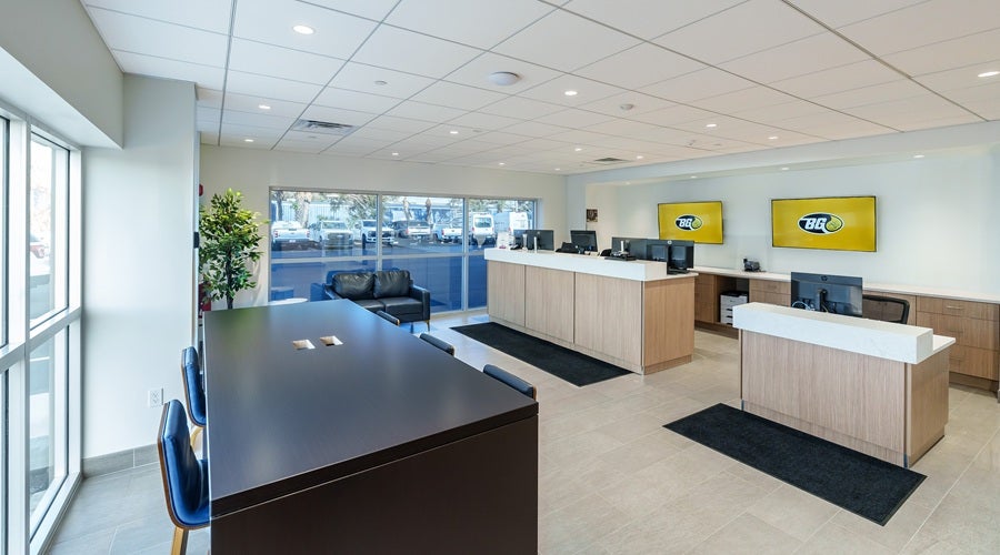 Service Waiting Room Interior