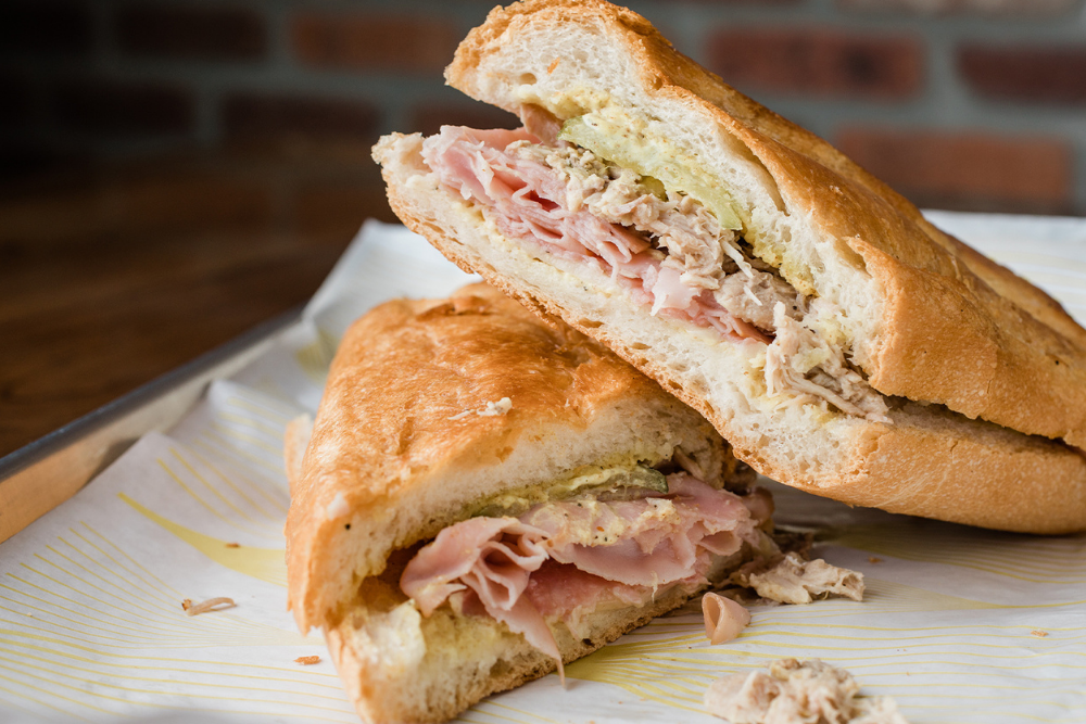 Big Storm Brewery sandwiches and food