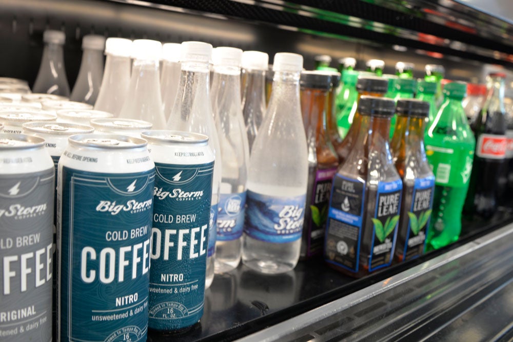 Big Storm Brewery cold drinks